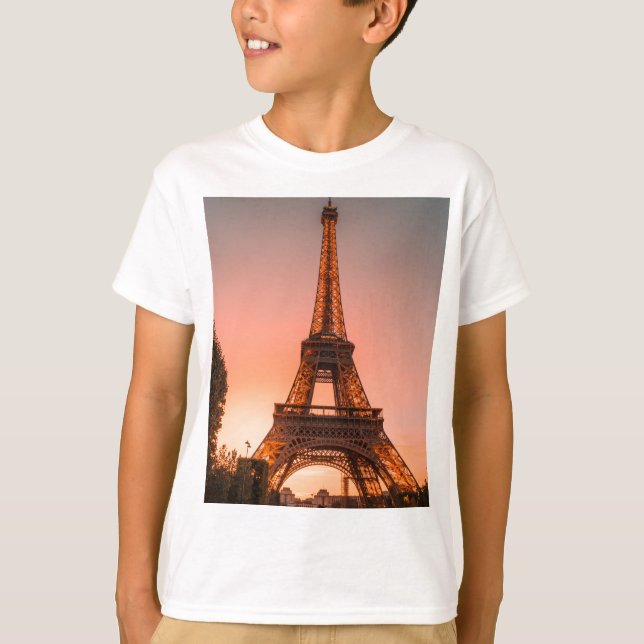 Eiffel torn  t shirt (Framsida)
