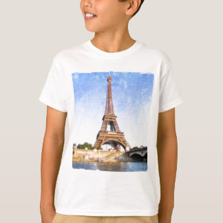 Eiffel torn tee