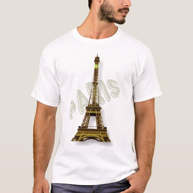 Eiffel torn tee shirt (Framsida)
