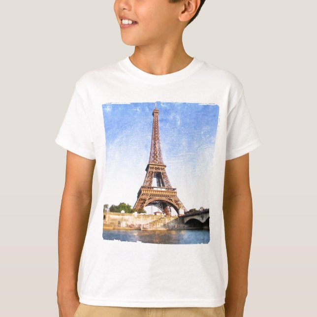 Eiffel torn tee shirt (Framsida)