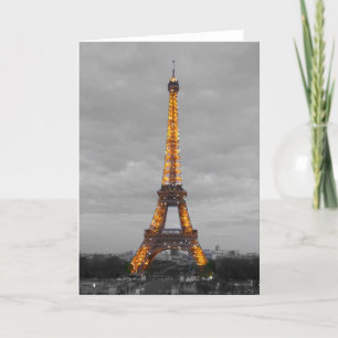 Eiffel Torn (Tour Eiffel) Helgkort