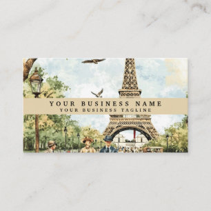 Eiffel Torn Travel Visitkort