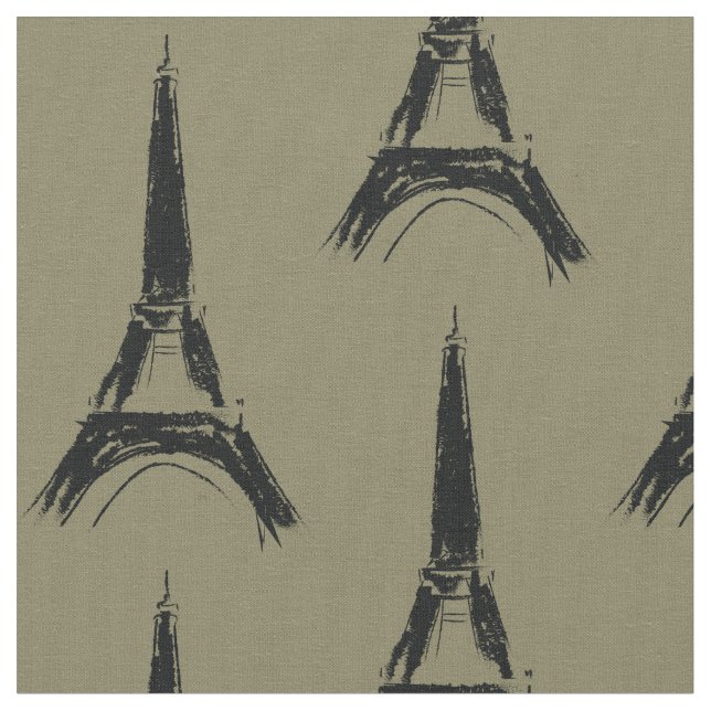 Eiffel Torn Tyg (Närbild)