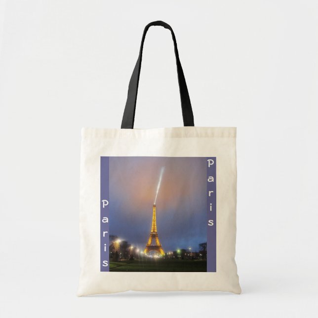 Eiffel Torn vid Dusk Tygkasse (Framsidan)