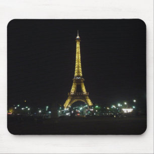 Eiffel torn vid natt musmatta