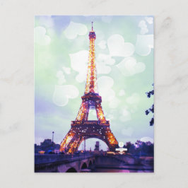 Eiffel Torn Vykort