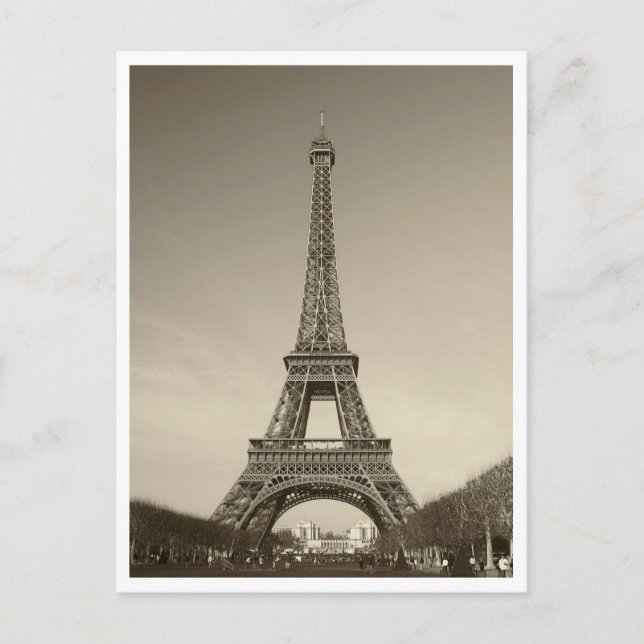 Eiffel Torn vykort (Framsida)