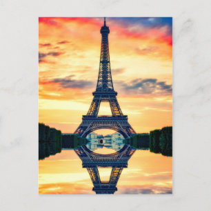 Eiffel Torn Vykort