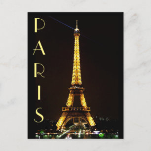 Eiffel Torn Vykort