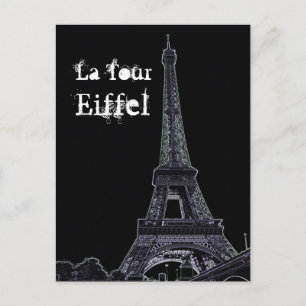 Eiffel Torn vykort