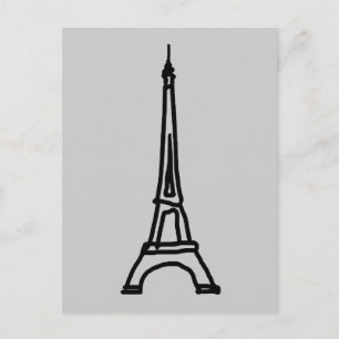 Eiffel Torn Vykort