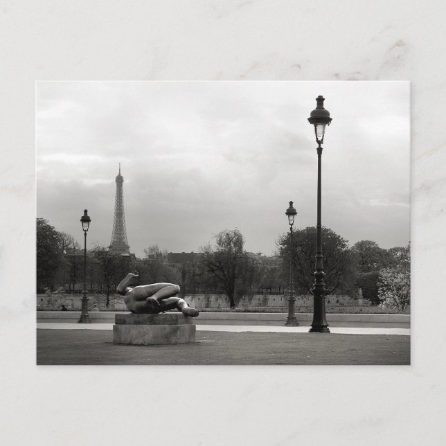 Eiffel Torn vykort (Framsida)