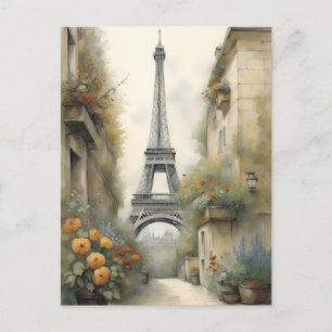 Eiffel Torn vykort
