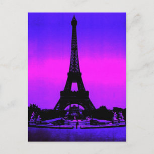 Eiffel torn vykort