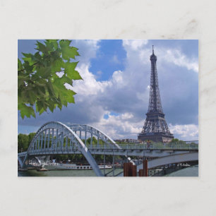 Eiffel Torn Vykort
