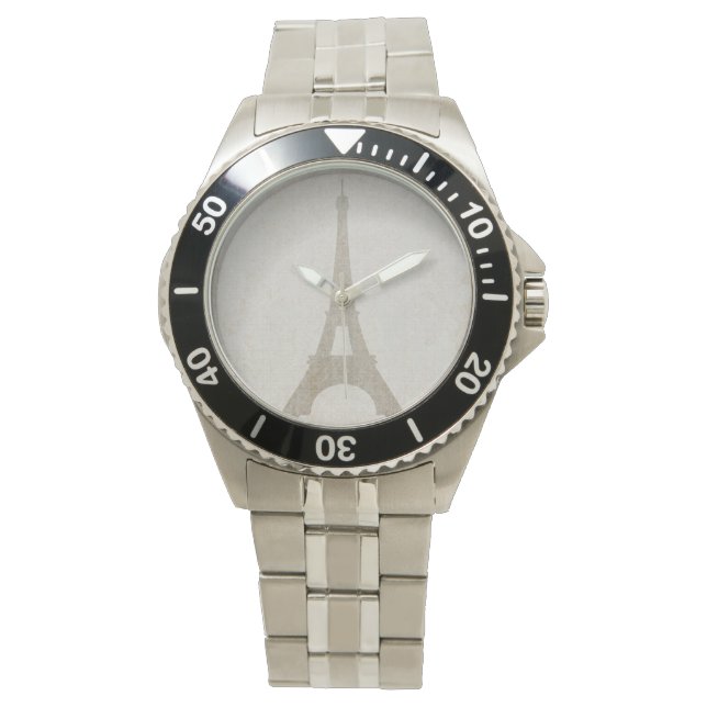 Eiffel Torn Watch Armbandsur (Framsida)