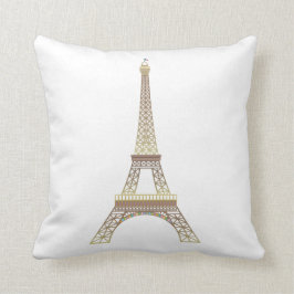 Eiffel torndekorativ kudde