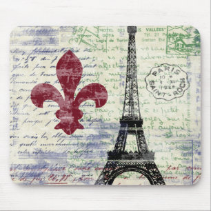 Eiffel tornfrankriken Mousepad Musmatta