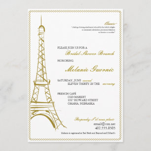 Eiffel torninbjudan inbjudningar