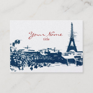 Eiffel tornParis Cityscape skissar knubbiga kort