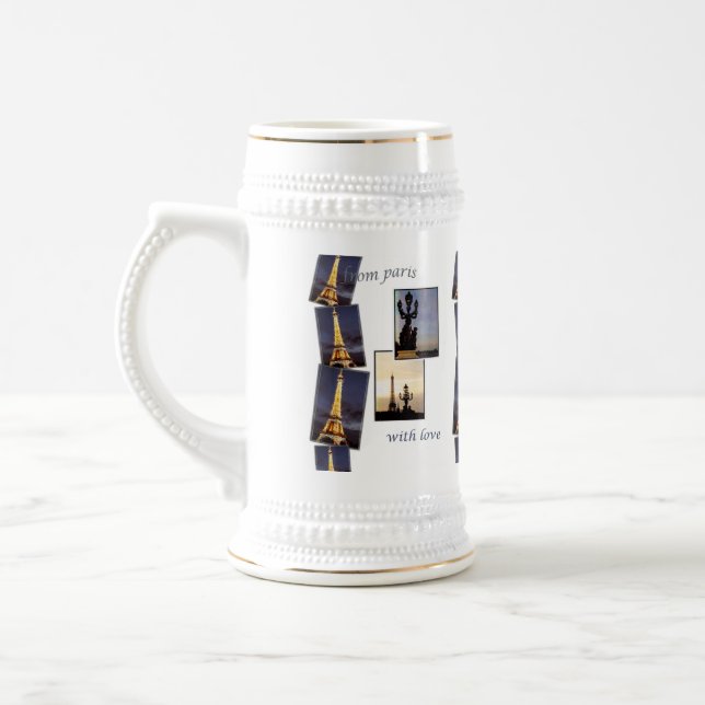 EIFFEL TORNPARIS SOUVENIR SEJDEL (Vänster)