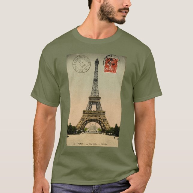 Eiffel tornskjorta tee (Framsida)