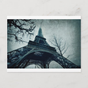 eiffel tornsouvenir vykort