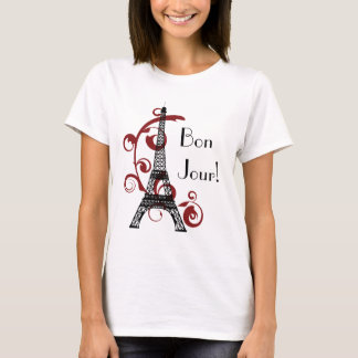 Eiffel tornT-tröja T Shirt