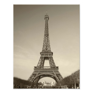 Eiffel torntryck fototryck