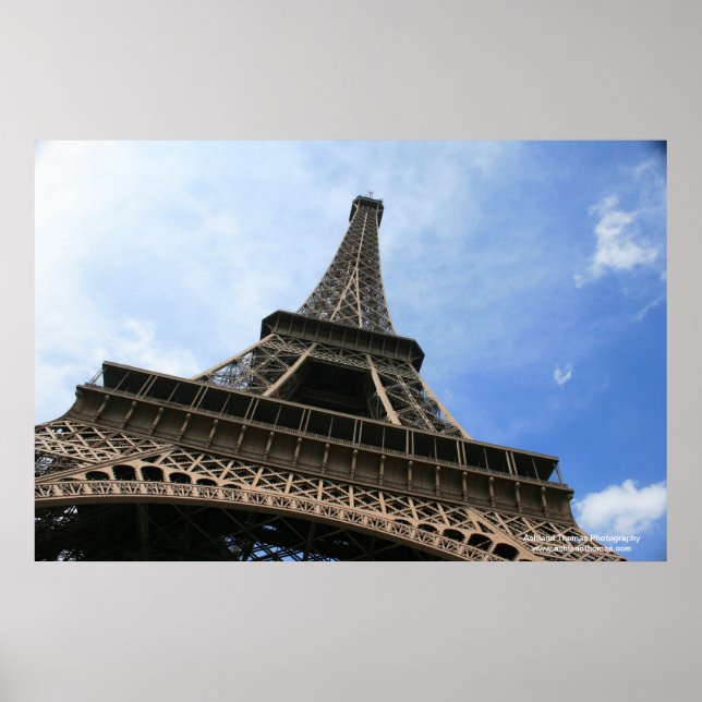 Eiffel torntryck poster (Framsidan)