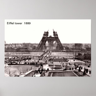 Eiffel torntryck poster
