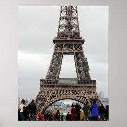 Eiffel Tower Affischpapper (Matta) Poster