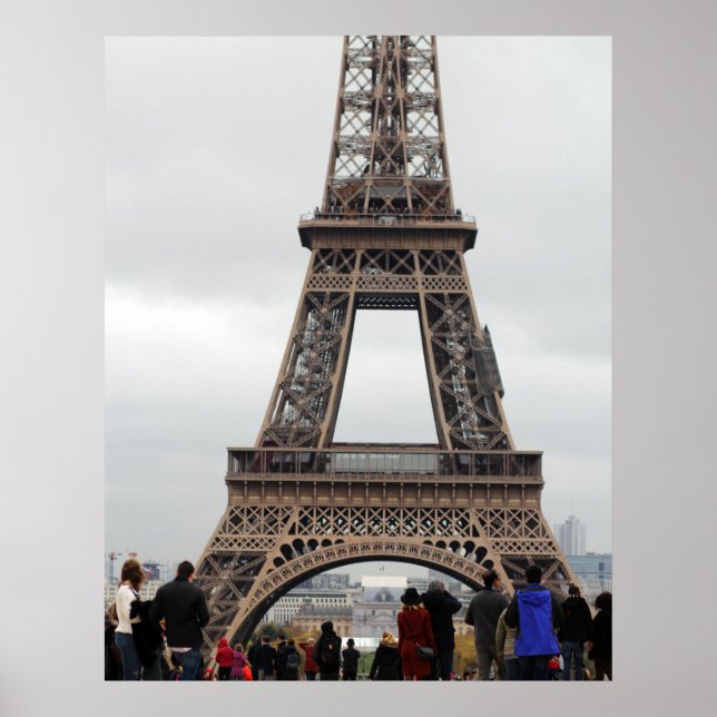 Eiffel Tower Affischpapper (Matta) Poster (Framsidan)