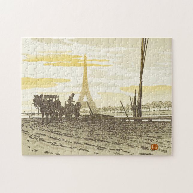  Eiffel Tower Coalmen 252 Piece Pussel (Horisontell)