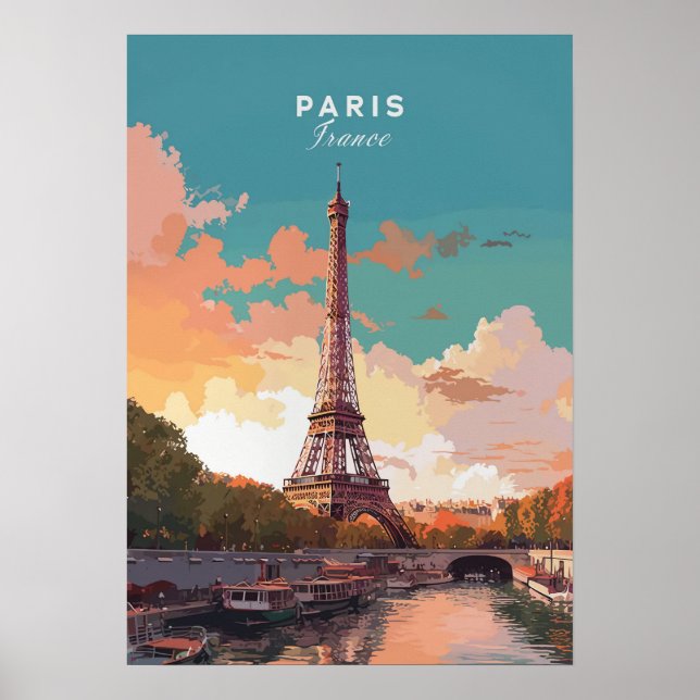 Eiffel Tower, Paris Poster (Framsidan)