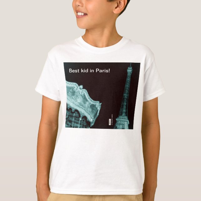 Eiffel Tower T Shirt (Framsida)