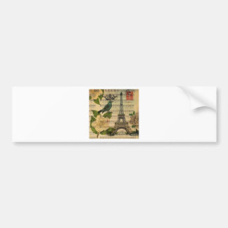 Eiffel Tower vintage Paris Bildekal