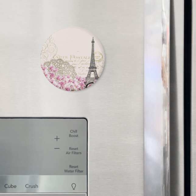 Eiffeltornet Bästa Bröllopsdestination Paris Europ Magnet (In Situ (Fridge))