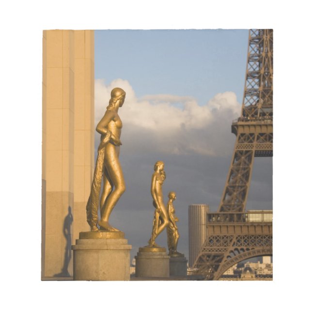 Eiffeltornet från Palais de Chaillot, Paris, Anteckningsblock (Framsida)