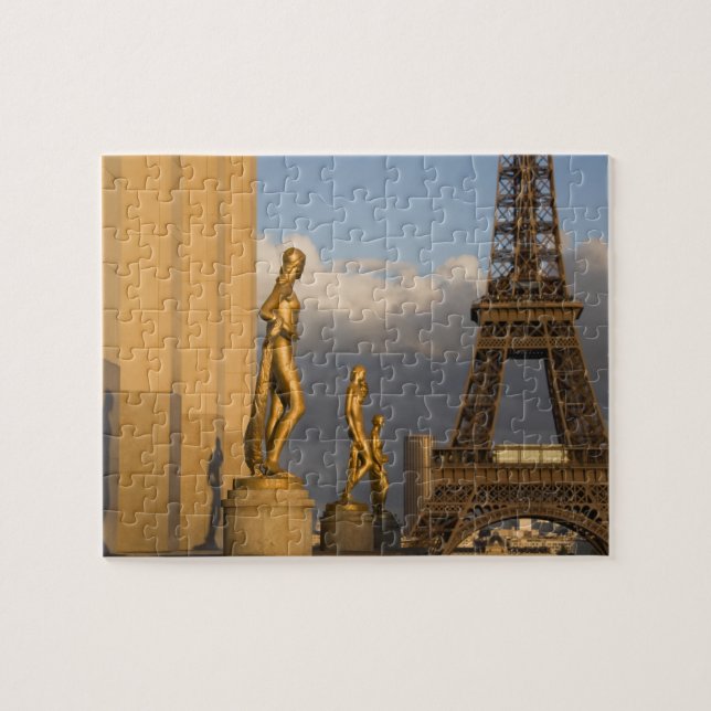Eiffeltornet från Palais de Chaillot, Paris, Pussel (Horisontell)