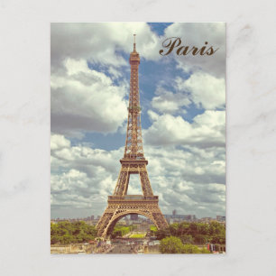 Eiffeltornet i Paris Vykort