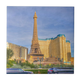 Eiffeltornet Las Vegas Paris Limousine Nevada Kakelplatta