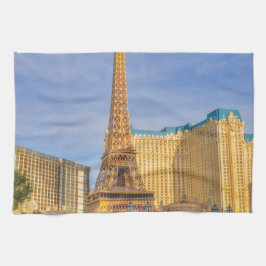Eiffeltornet Las Vegas Paris Limousine Nevada Kökshandduk
