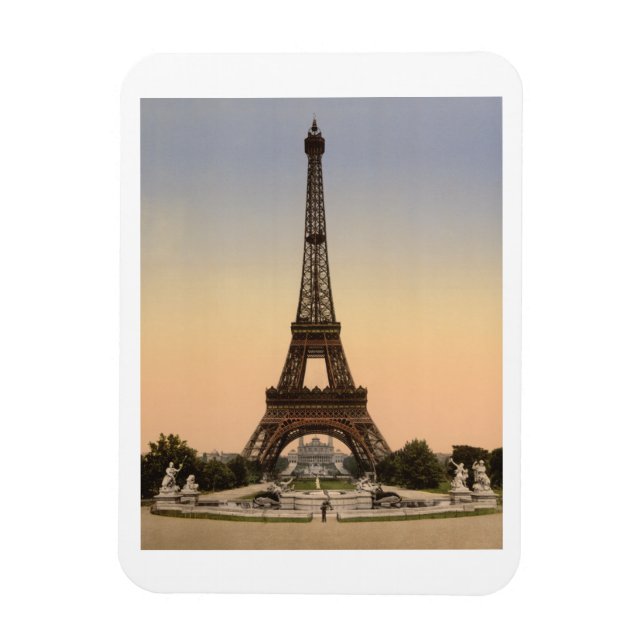 Eiffeltornet Paris, Exposition Universelle 1900 Magnet (Vertikal)