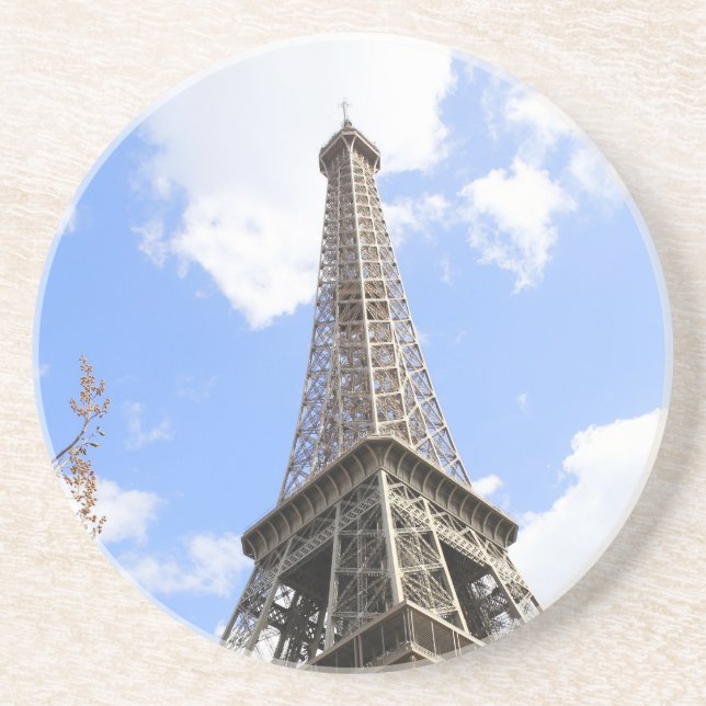 Eiffeltornet Paris Foto Underlägg Sandsten (Framsidan)