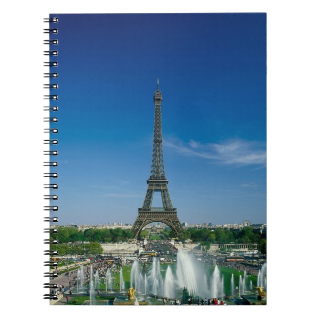 Eiffeltornet, Paris, Frankrike Anteckningsbok (Framsidan)
