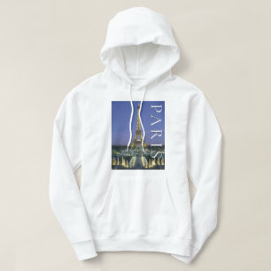 Eiffeltornet   Paris, Frankrike Hoodie