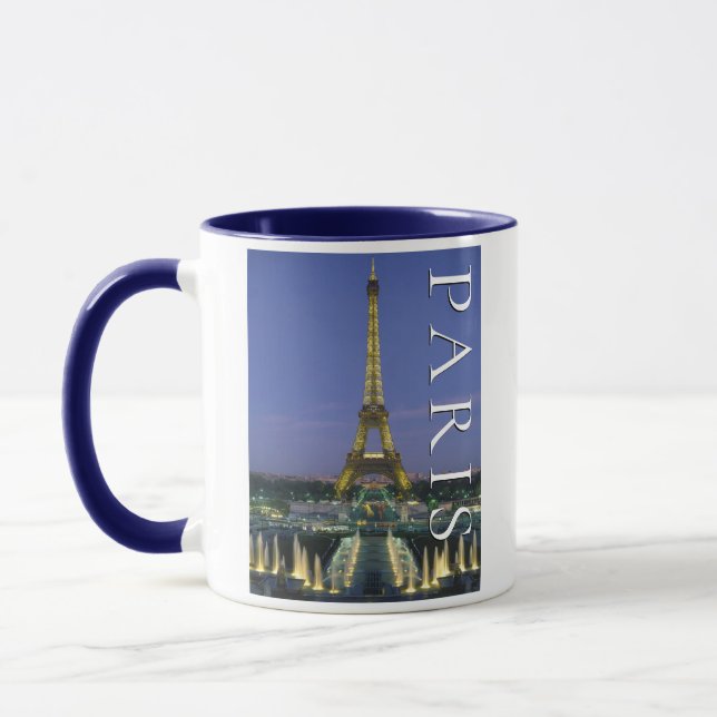 Eiffeltornet | Paris, Frankrike Mugg (Vänster)