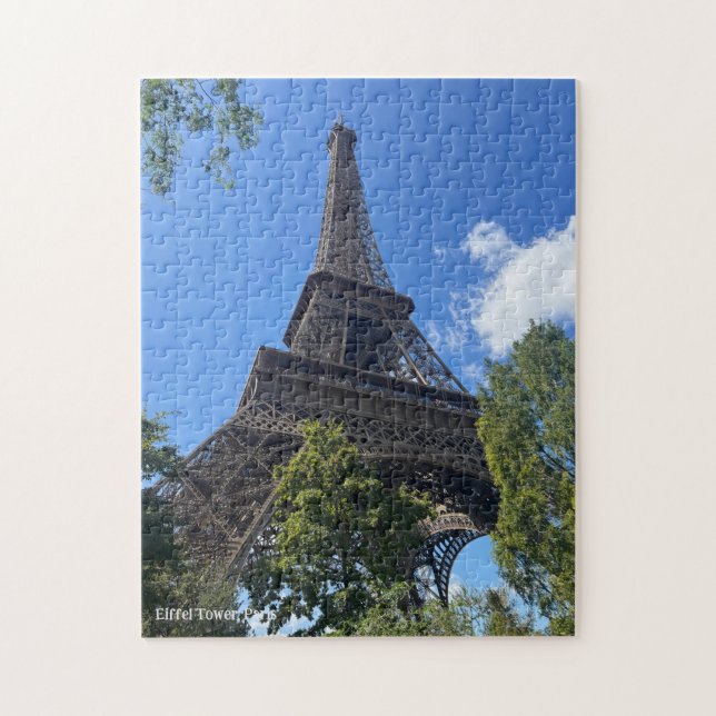 Eiffeltornet, Paris, Frankrike  Pussel (Vertikal)