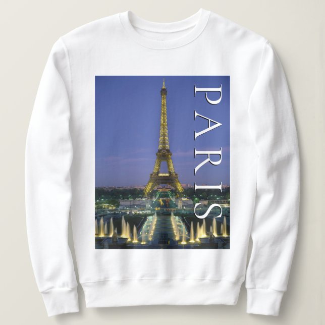 Eiffeltornet | Paris, Frankrike T Shirt (Design framsida)